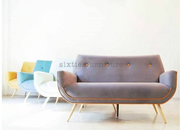 Sillón Sofá Gondola Retro - Amplias Medidas y Colores