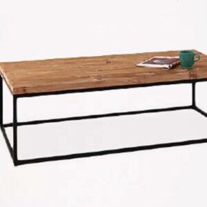 Mesa rectangular de caño