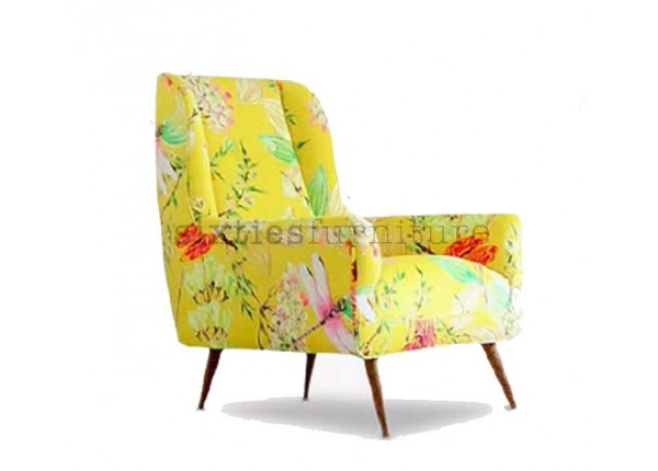 Sillón Retro Bergere 1 Cuerpo - Amplios Colores