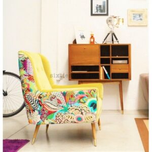 Sillón Retro Bergere 1 Cuerpo - Amplios Colores: imagen 8